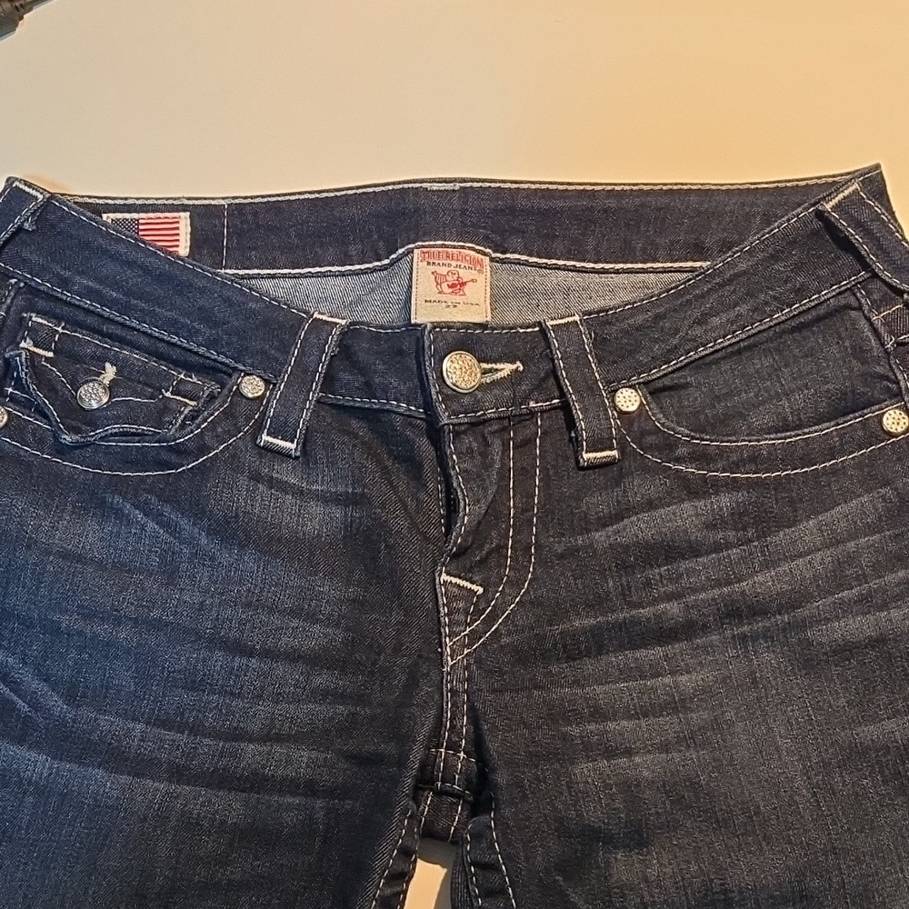 True Religion Blue Boot Cut Jeans Premium Denim